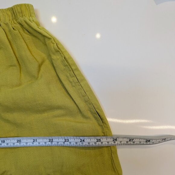 XL bryn Walker Green Oliver Light Linen Pants - Picture 10 of 13